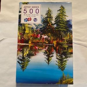 Artist Series “Mountain Lake” 500 Piece Puzzle by Sure Lox